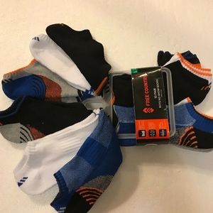 Free Country Boys No Show Ankle Socks L 9-11 Shoes